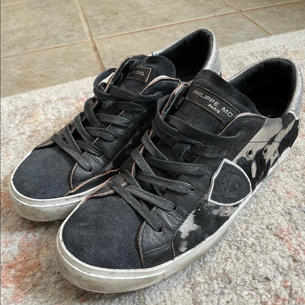 Philippe Model Black Sneakers size 39 - barely worn!!